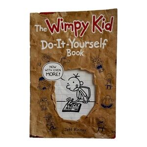 The Wimpy Kid Do-It-Yourself Book By Jeff Kinney.